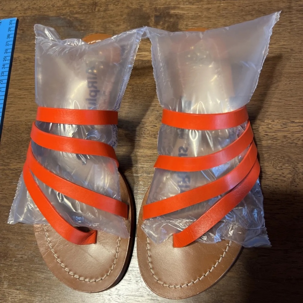 Tory Burch red sandals